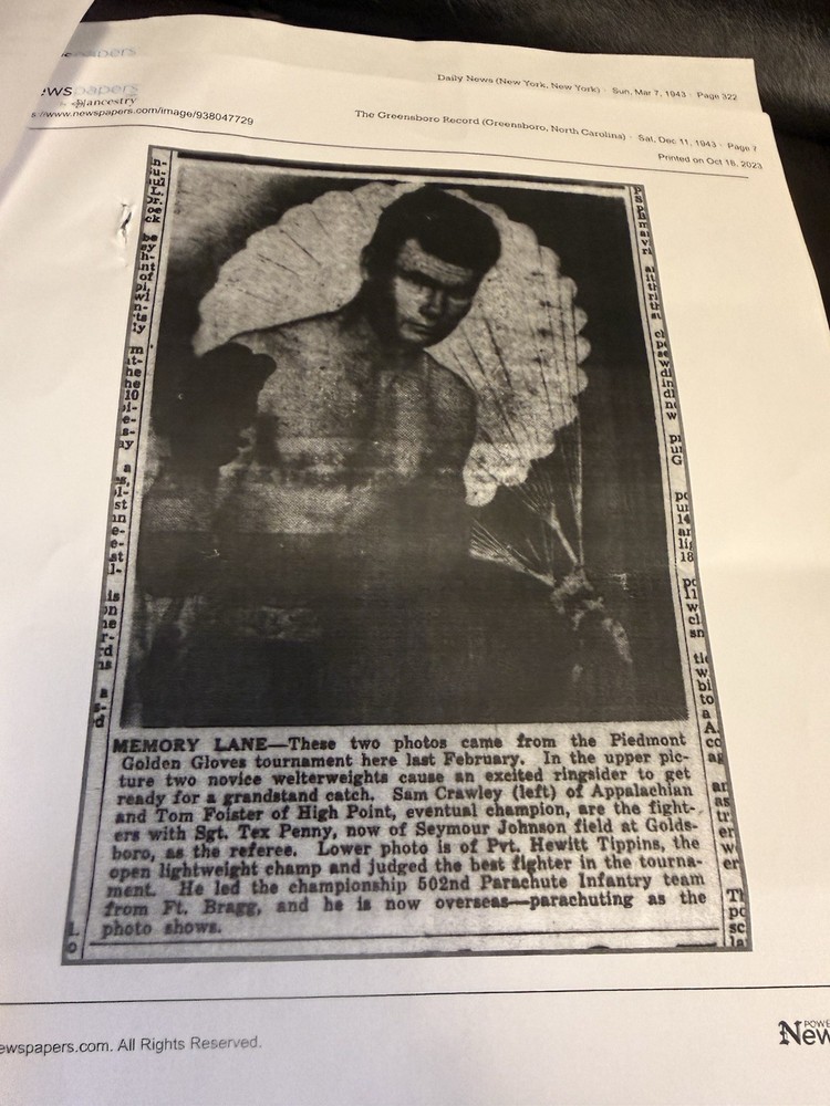 WWII Korean War Era US Army 101st Airborne Silk? Boxing Robe Id’d