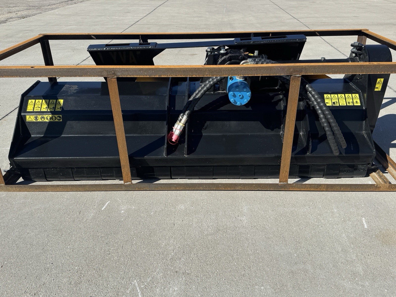 AGT 67" Skid Steer Flail Mower Rotary Brush Cutter Finishing Mower Attachment