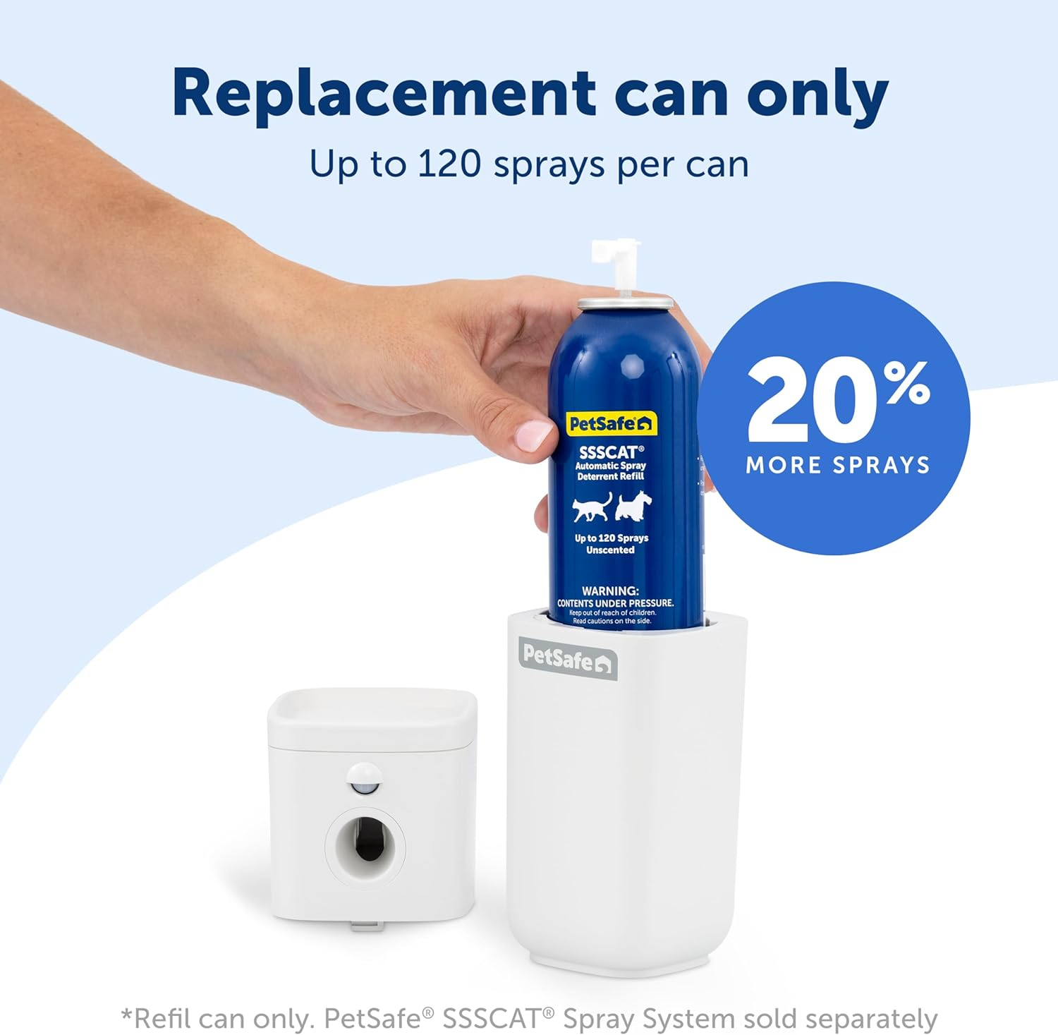 PetSafe SSSCAT PPD00-17622 Refill Can 3-Pack - Compatible 1st & 2nd Gen