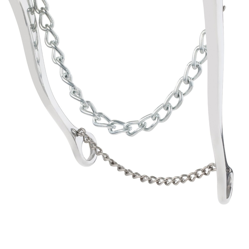 Hackamore with Flat Leather Noseband