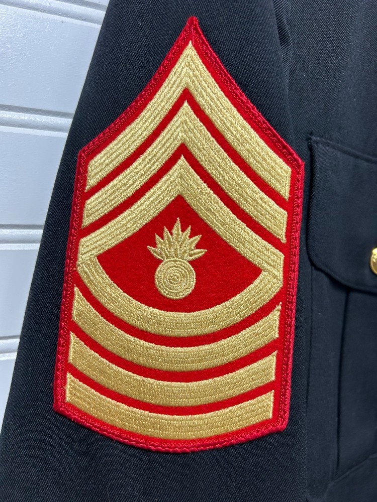 US Marine Corps Master Gunnery Sergeant Dress Jacket
