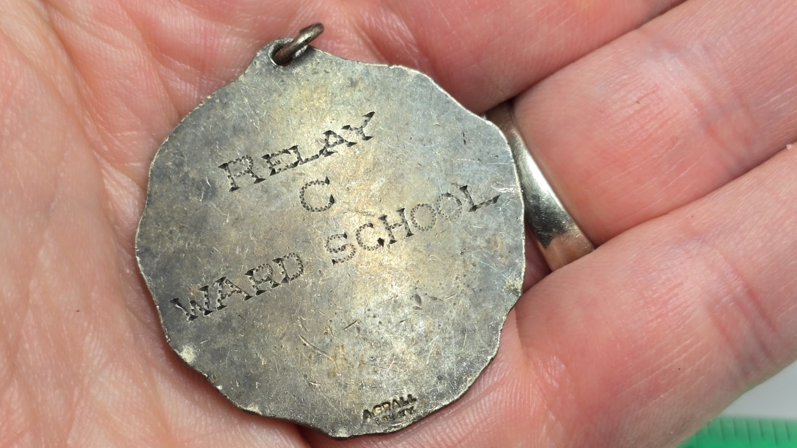 Vintage 1920s Kentucky Amateur Athletic Association Relay C Medal Ward School