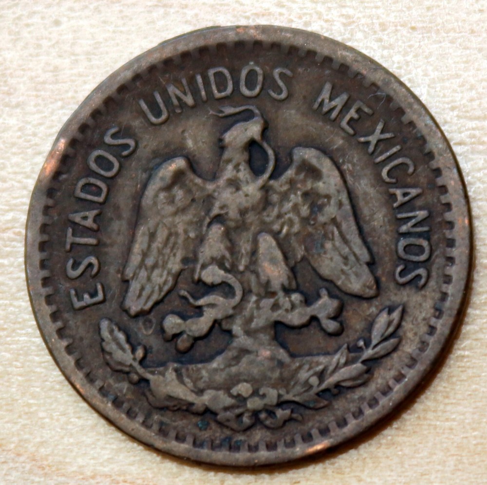 1937 Mexico 1 Centavo