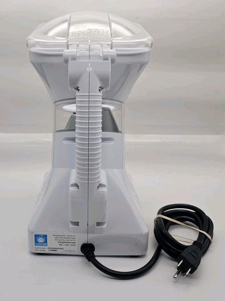 Little Snowie Max Snow Cone Machine Premium Shaved Ice Maker