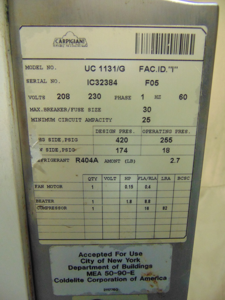 Carpigiani Ice Cream Machine