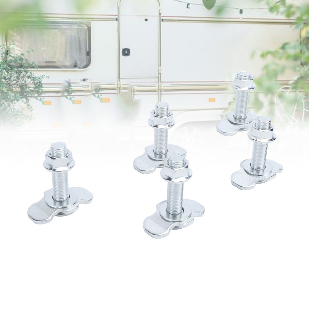 5pcs L Track Double Lug Threaded Stud Nut For Cargo Control