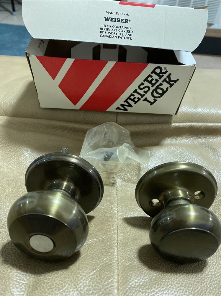 Weiser Door Knob Set A 53 T