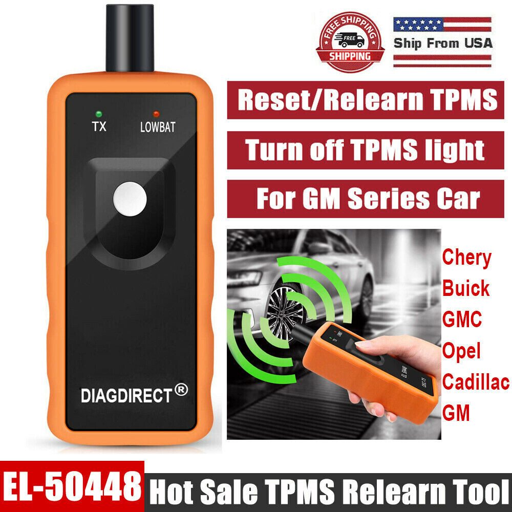 🔥EL50448 TPMS Relearn Reset Tool Auto Tire Pressure Monitor For GM Chevy Buick