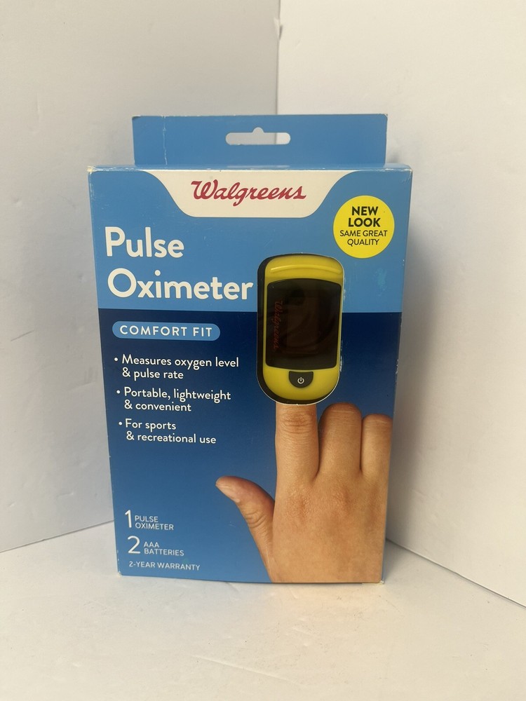Walgreens Pulse Oximeter Comfort Fit - OPEN BOX