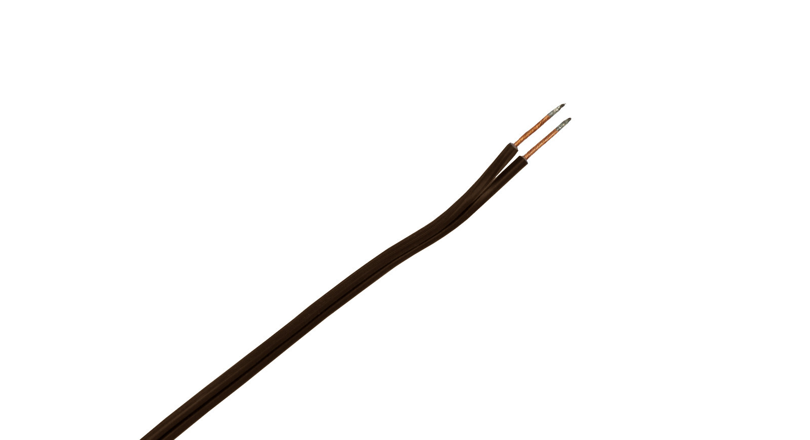 Brown Lamp Cord, 8 Foot Long Replacement Repair Part, 18/2 SPT-1 Wire - 2 Pack