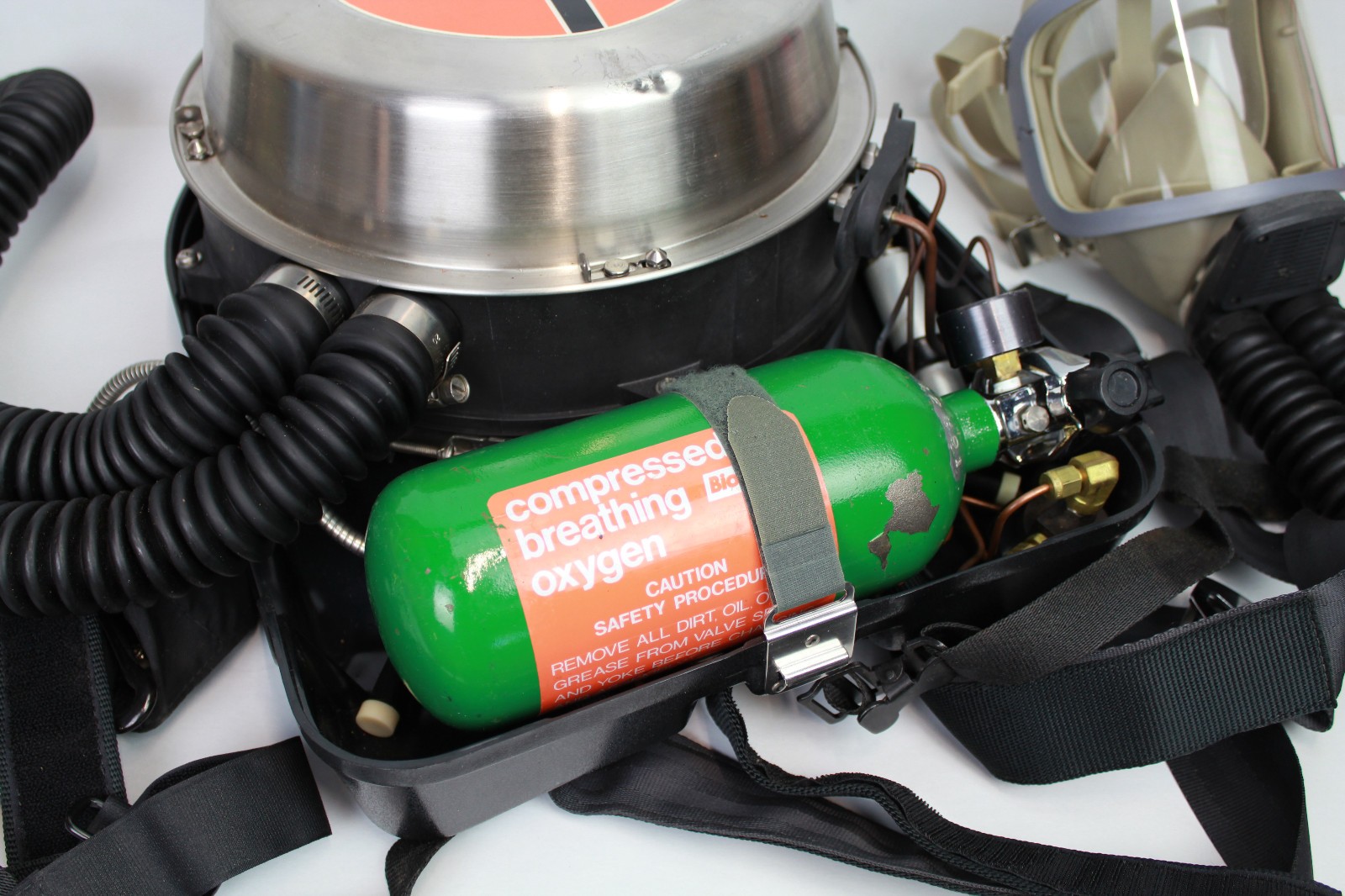 BioPak 60p 60 Minute Self contained Oxygen Breathing Apparatus Rebreather extras