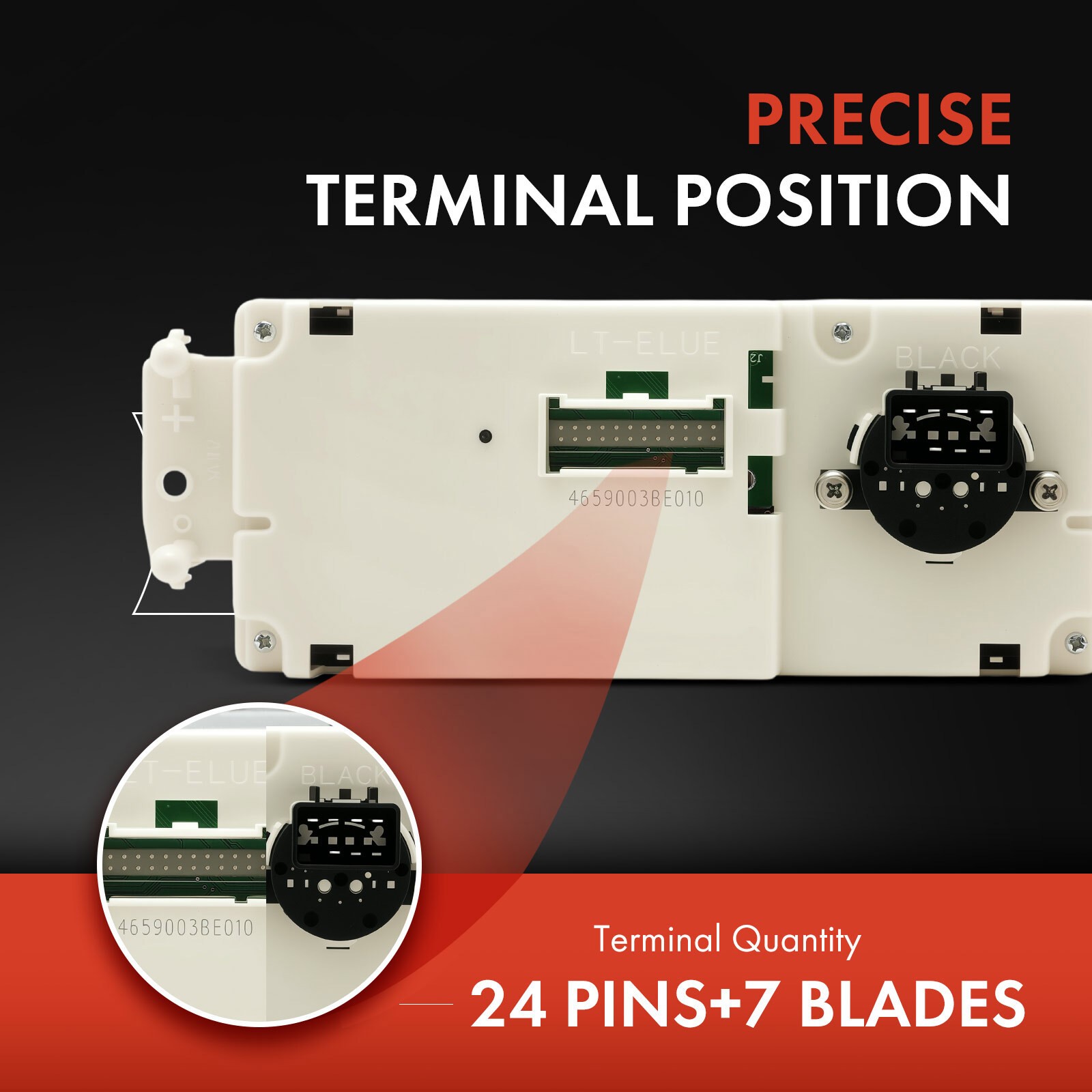 New Climate Control Module for Chevy GMC Cadillac w/ Manual AC 599-210XD