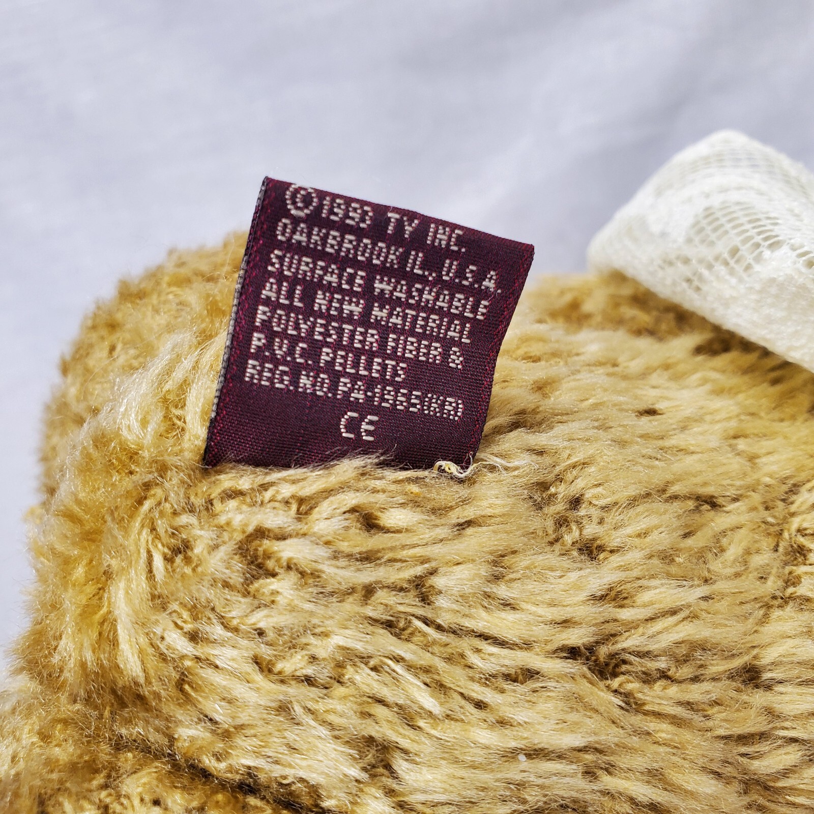 Ty Eve You're the Apple of My Eye Bear 13" Plush Soft Toy Stuffed Animal