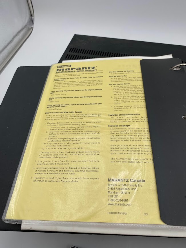 Marantz AV Surround Receiver SR50003 Powers On Untested