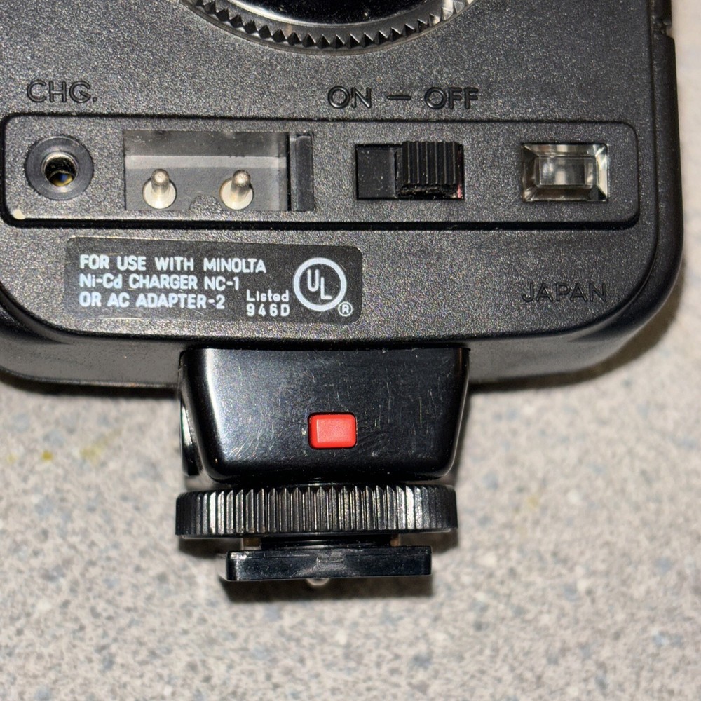 Minolta Auto 28 Flash - Missing Charger/Adapter