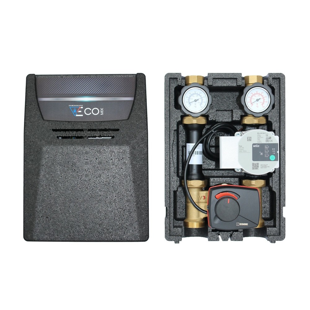 Pump Assembly With Manifold 2 Mixed Heating Circuits With Controller
