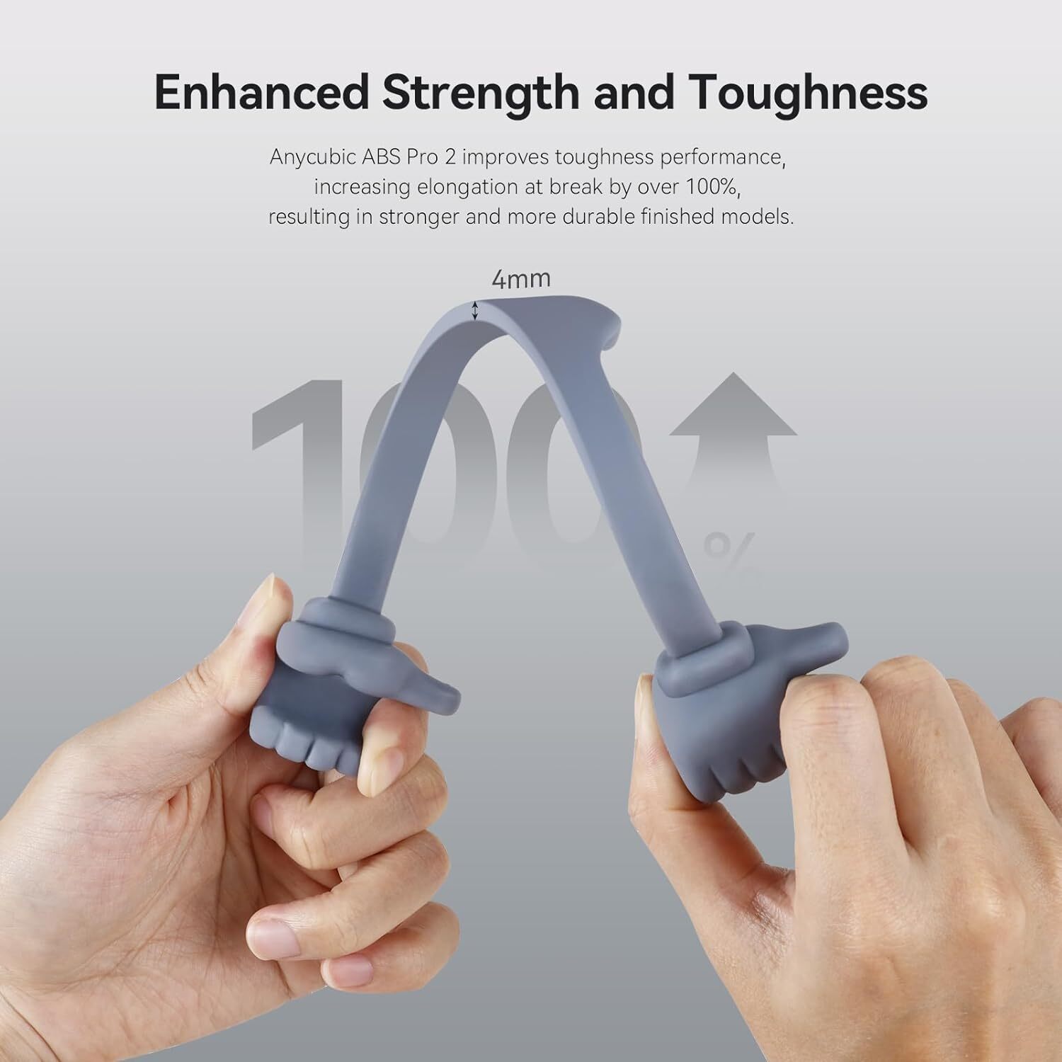 ANYCUBIC ABS-Like Pro 2 Resin 3KG/5KG/10KG 3D Printer Resin High Precision Lot