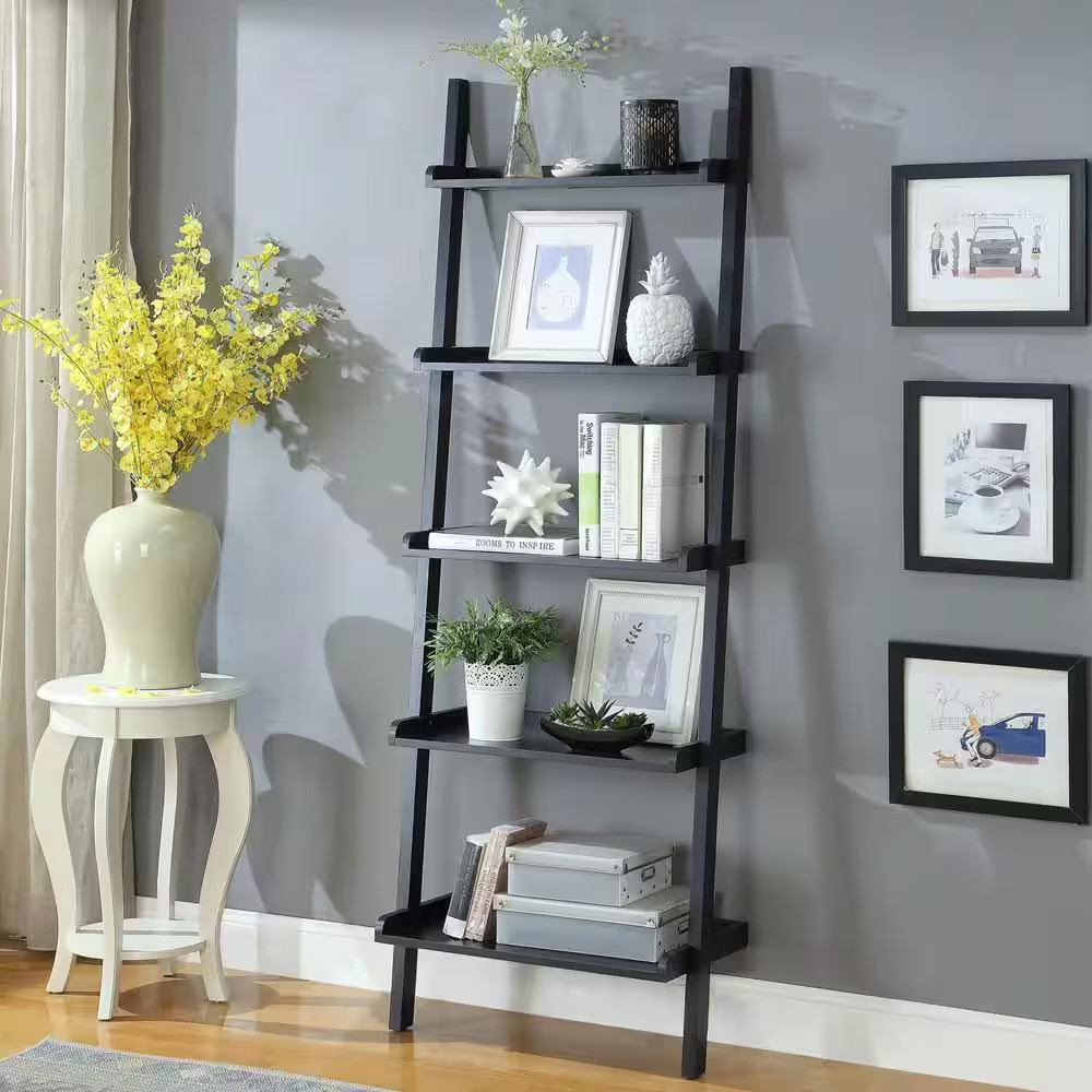 Lagger Black Wall Ladder