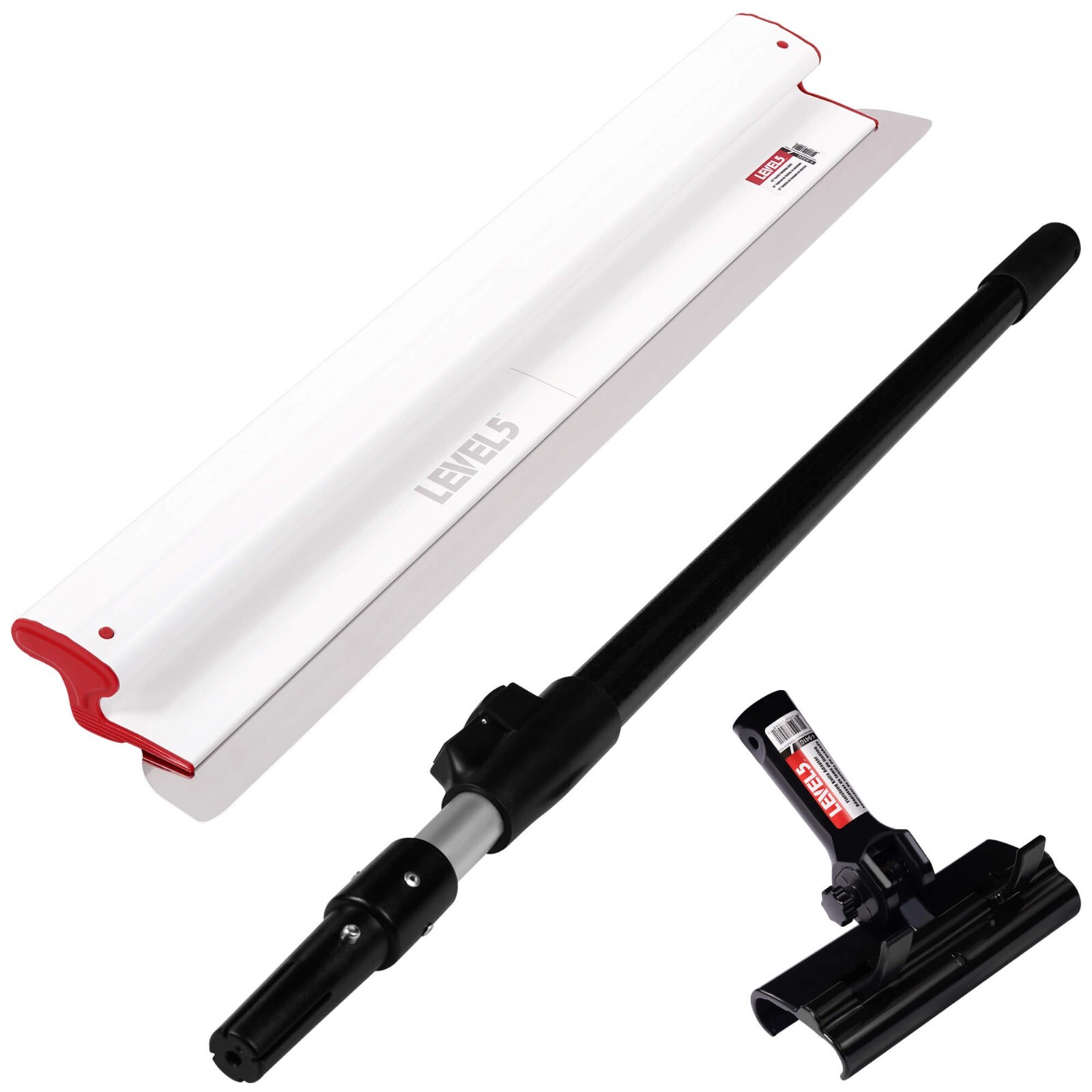 LEVEL5 32" Composite Skimming Blade w/ 38.5"-63" Ext. Handle + Adapter | 5-426C