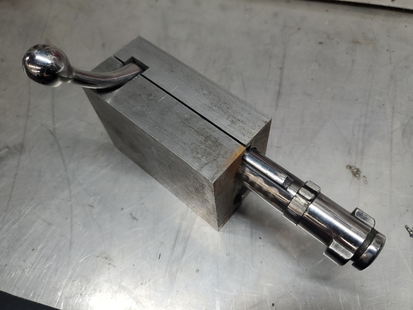 Mauser 1903 Bolt Handle Forging Bending Block