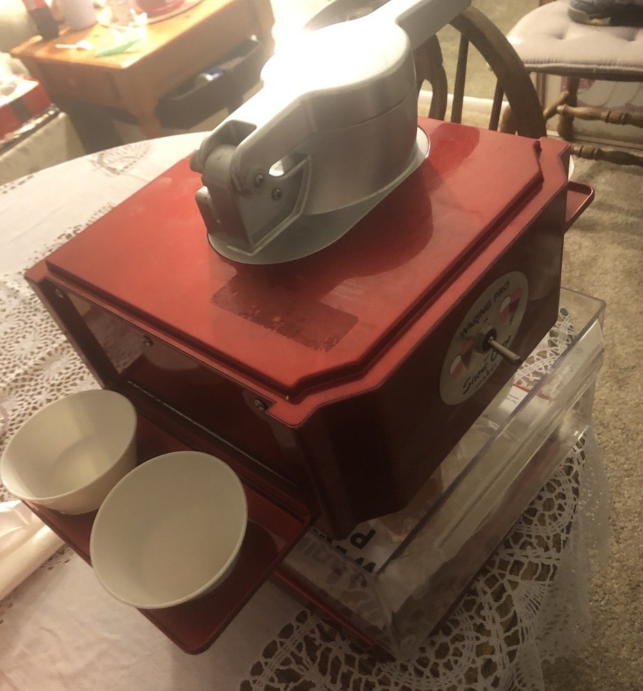 Waring Pro Snow Cone Shave Ice Maker Machine