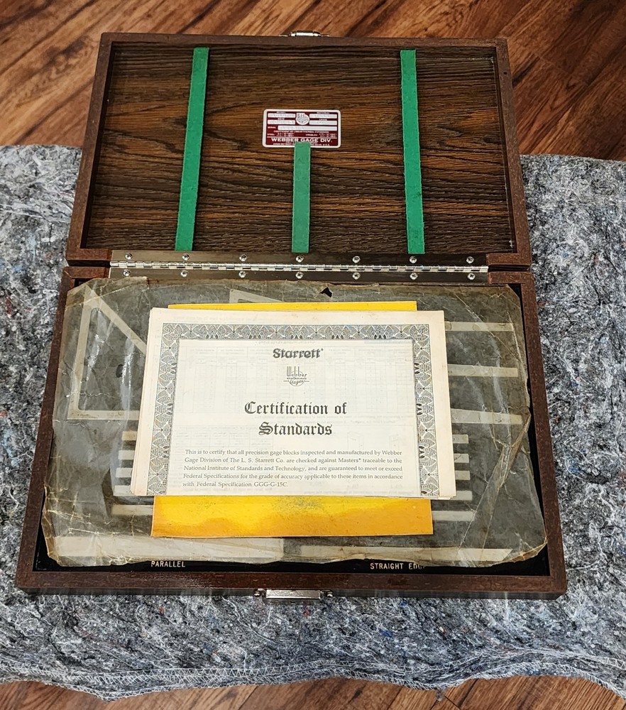 Starrett Weber Angle Block Set Model AG18TR