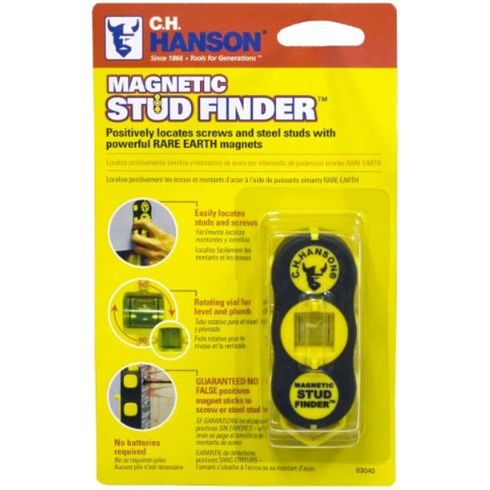CH Hanson 03040 Magnetic Stud Finder
