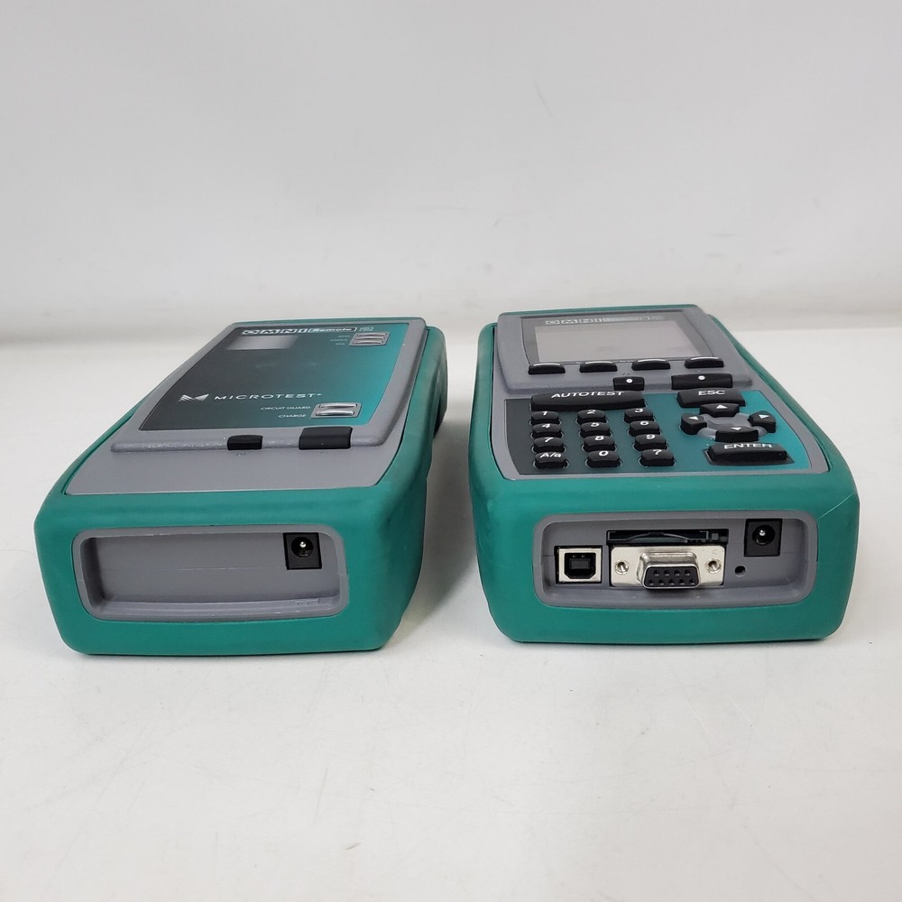 Microtest OMNIScanner 2 Cat6 Digital Cable Analyzer Certifier