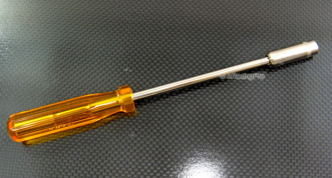 Yellow Screw Tool Hex Shape