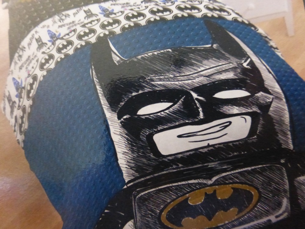 2 pc Batman Full Microfiber Comforter & Decorative Pillow NIP