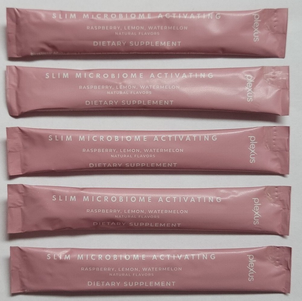 Plexus Microbiome Activating Raspberry Lemon Watermelon 5 Packets New & Sealed