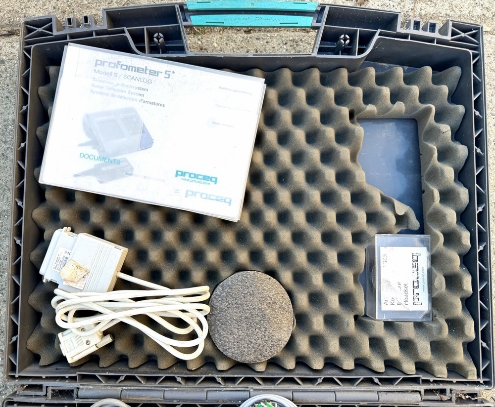 PROFOMETER 5+ rebar detection system, Model S Type Scanlog