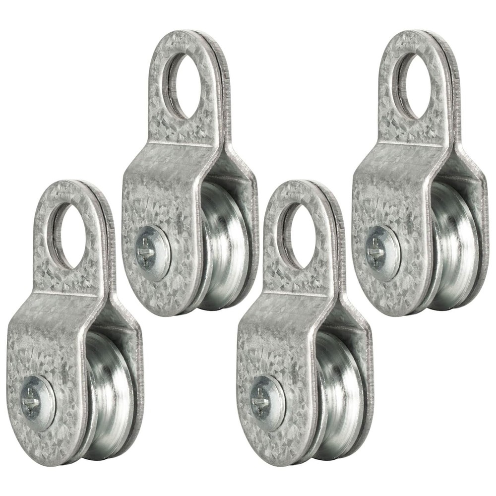 Snatch cable pulley block for wire rope
