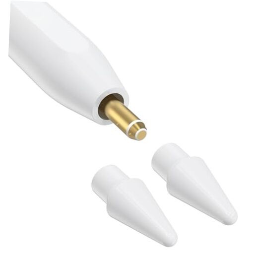 Replacement Tips Suitable for Apple Pencil Compatible with Apple Pencil 2 Pack