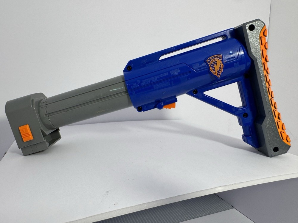Nerf N-Strike Replacement CS-35 Raider Adjustable Blue Shoulder Stock 2009