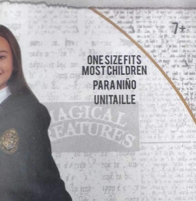 🧙Harry Potter House Robe •Hogwarts Robe By Disguise One Size Kids’ Fit XS - 2XL