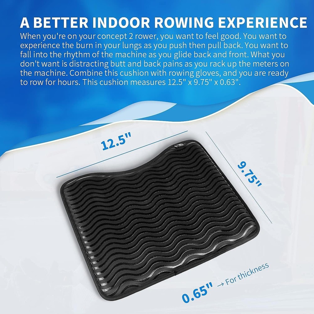 rowing machine seat cushion pad