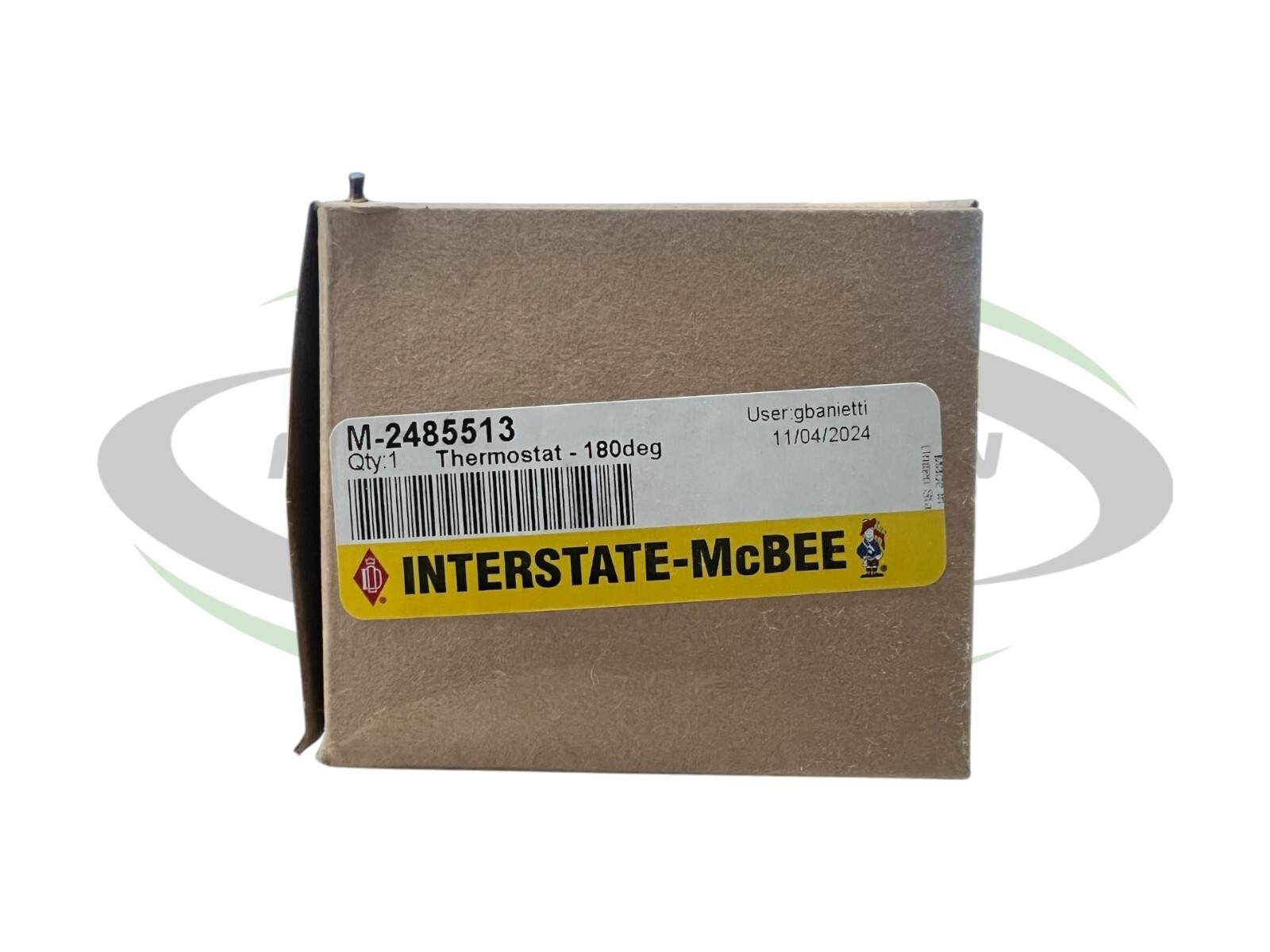 New Interstate McBee Caterpillar 3406E/C-15/C-16 Thermostat (180*) - M-2485513