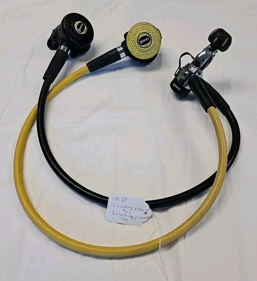 Mares MR12 DFC Scuba Diving  First Stage Regulator Yoke
