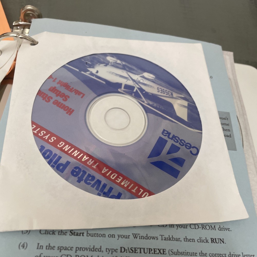 Cessna Private Pilot Cleared For Take Off Multimedia Training 31 Computer Discs