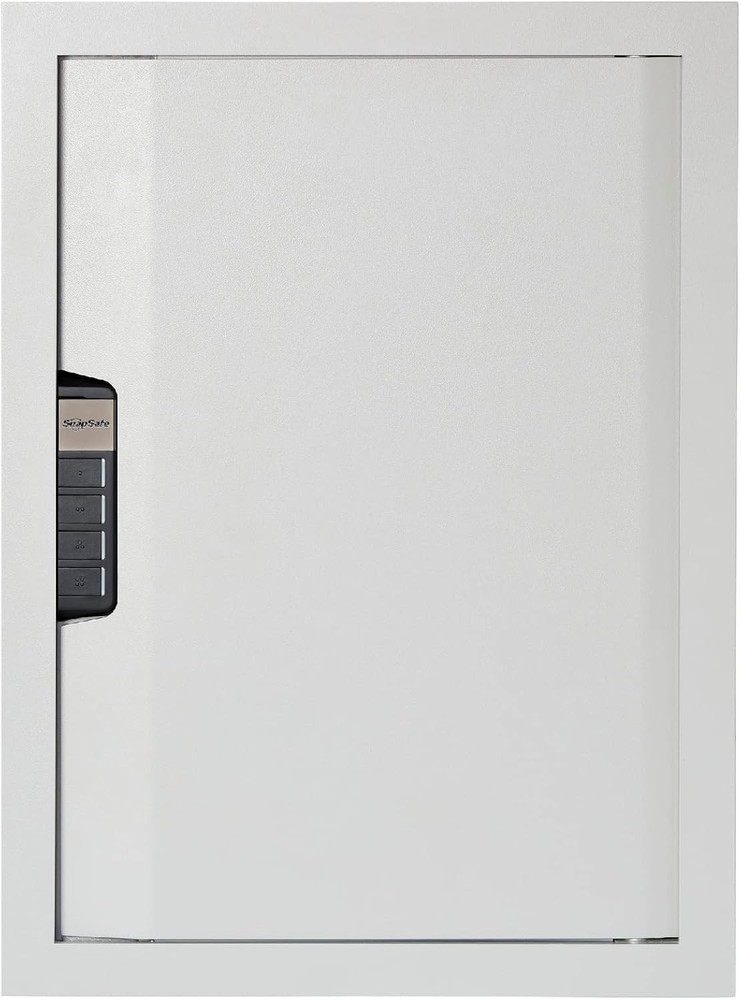 Snapsafe In Wall Safe - Light Grey - 75413
