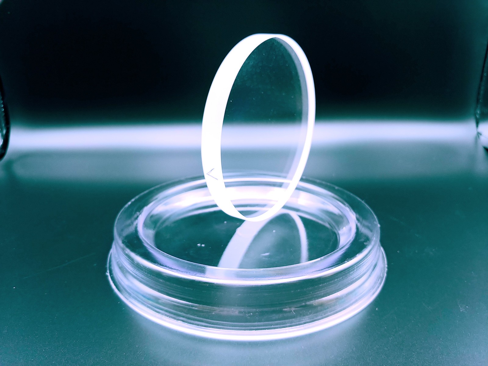 Newport 4.5" Double Surface Optical Flat, Master Grade 0.000002" (L/10), FS, New