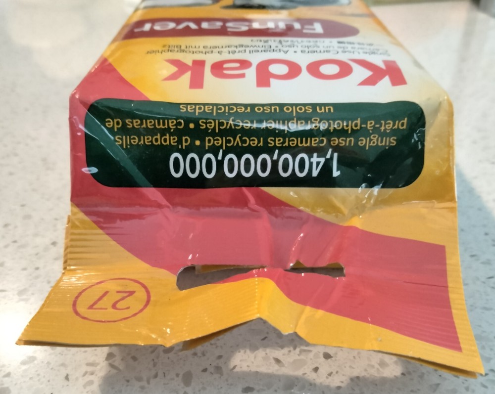 Kodak Fun Saver Camera *Original Package*