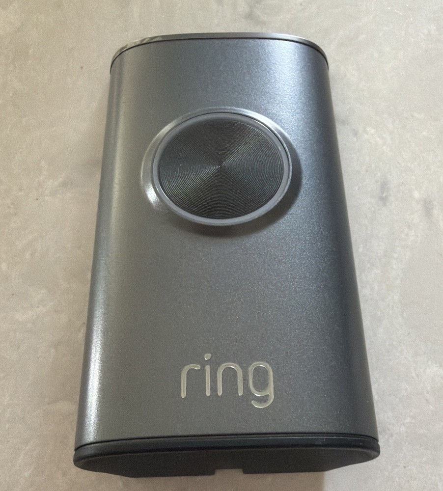 Ring Interchangeable Faceplate For Wired Doorbell Pro 3rd Generation Deep Silver