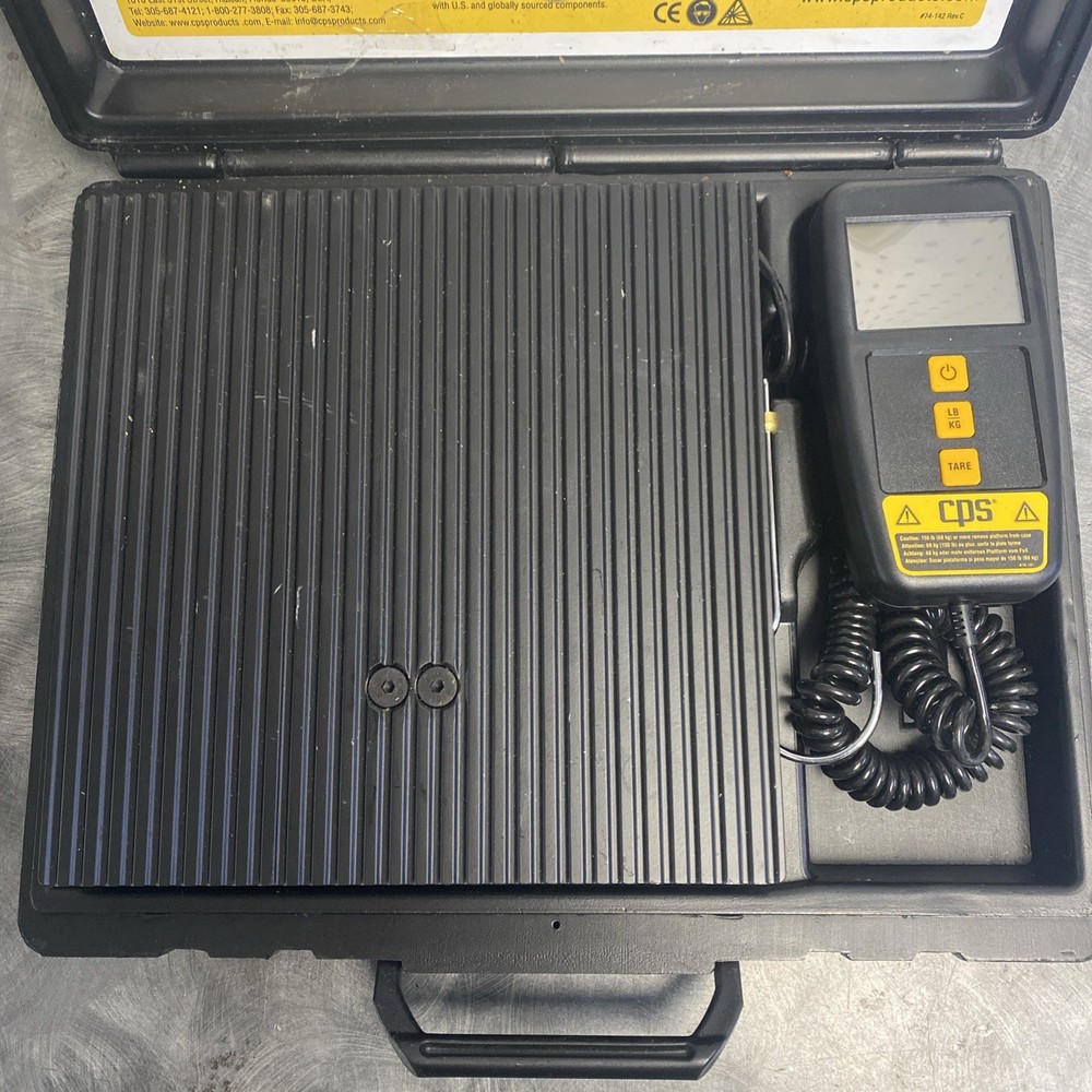 CPS CC220 Compute-A-Charge Scale Used Working Condition With Case