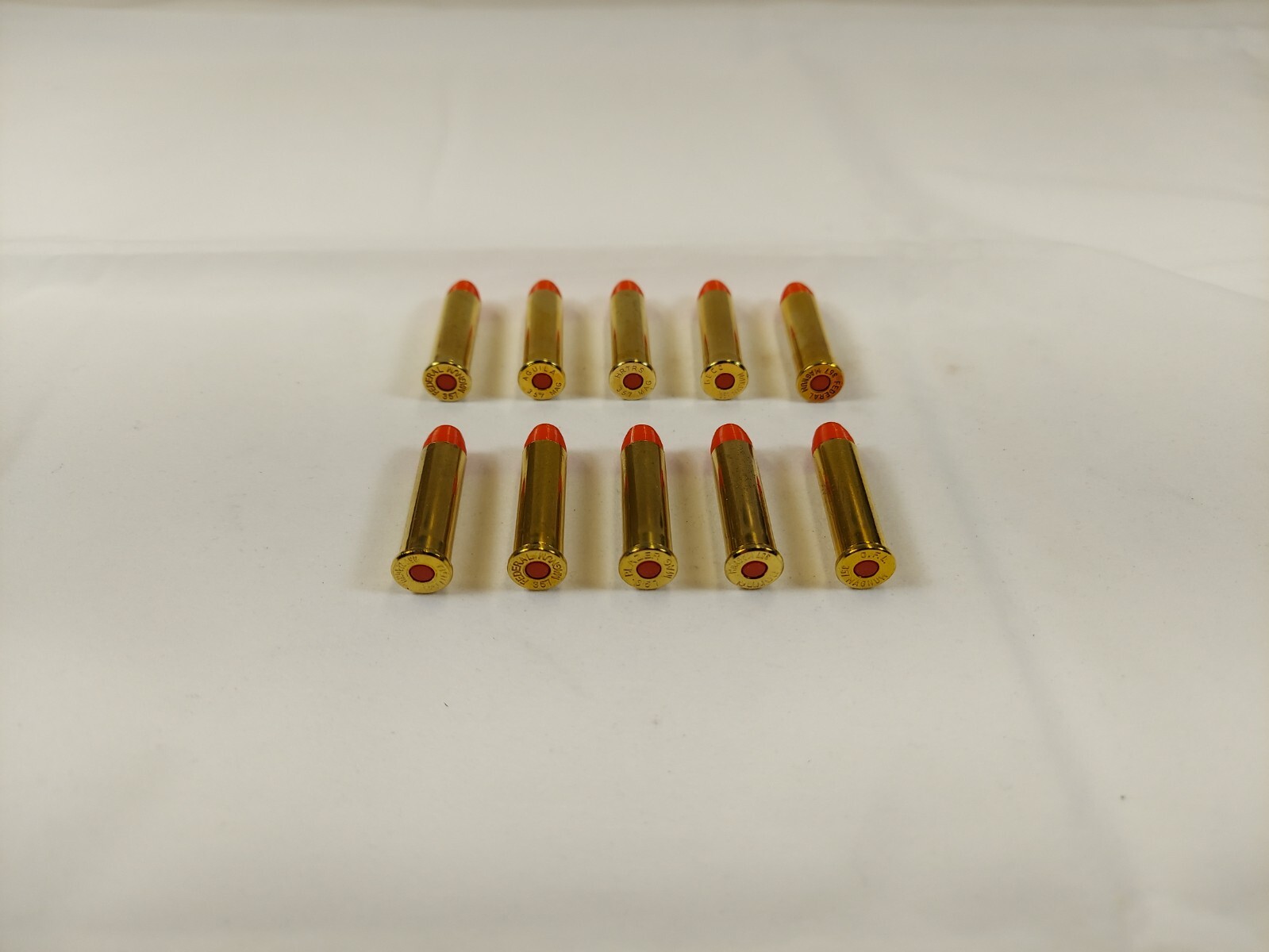 357 Magnum Brass Snap caps - Set of 10