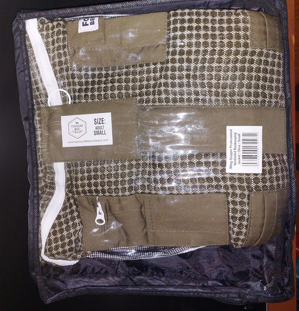 NWT Vented Bee Jacket FoxHound Bee Co. Professional Beekeeping Jacket size Small