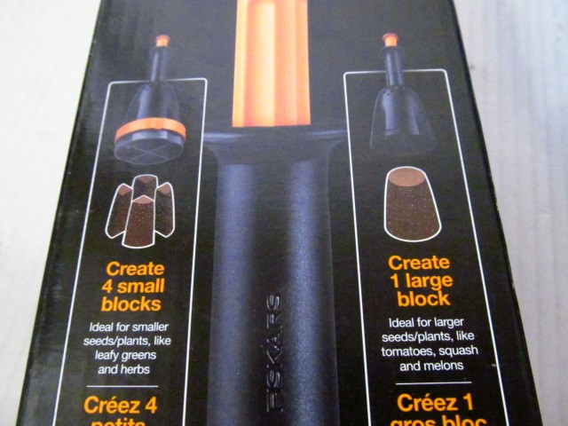 Fiskars Soil Block Maker Creates Stand-Alone Soil Blocks