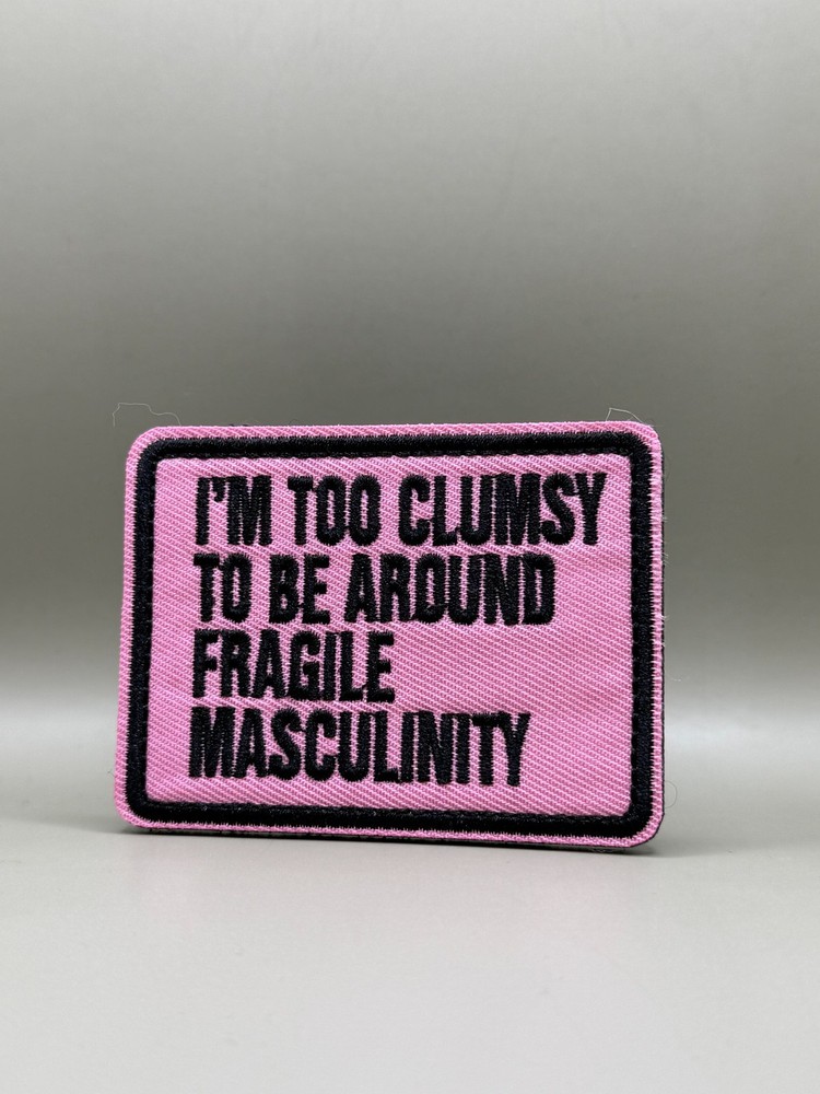 Tactical Morale Patch, Hook & Loop I'm to Clumsy Funny Patch