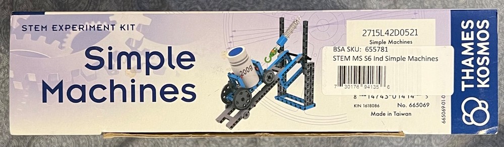 Thames & Kosmos Simple Machines STEM Experiment Kit